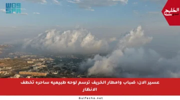 عسير الآن: ضباب وأمطار الخريف ترسم لوحة طبيعية ساحرة تخطف الأنظار
